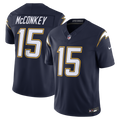 Los Angeles Chargers Ladd McConkey Nike Navy Alternate Super Chargers Vapor F.U.S.E. Stitched Limited Jersey