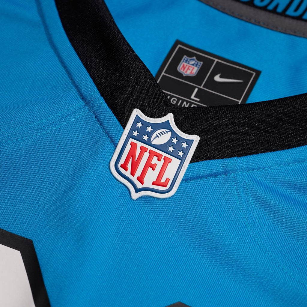Carolina Panthers Nike Black Custom Game Jersey
