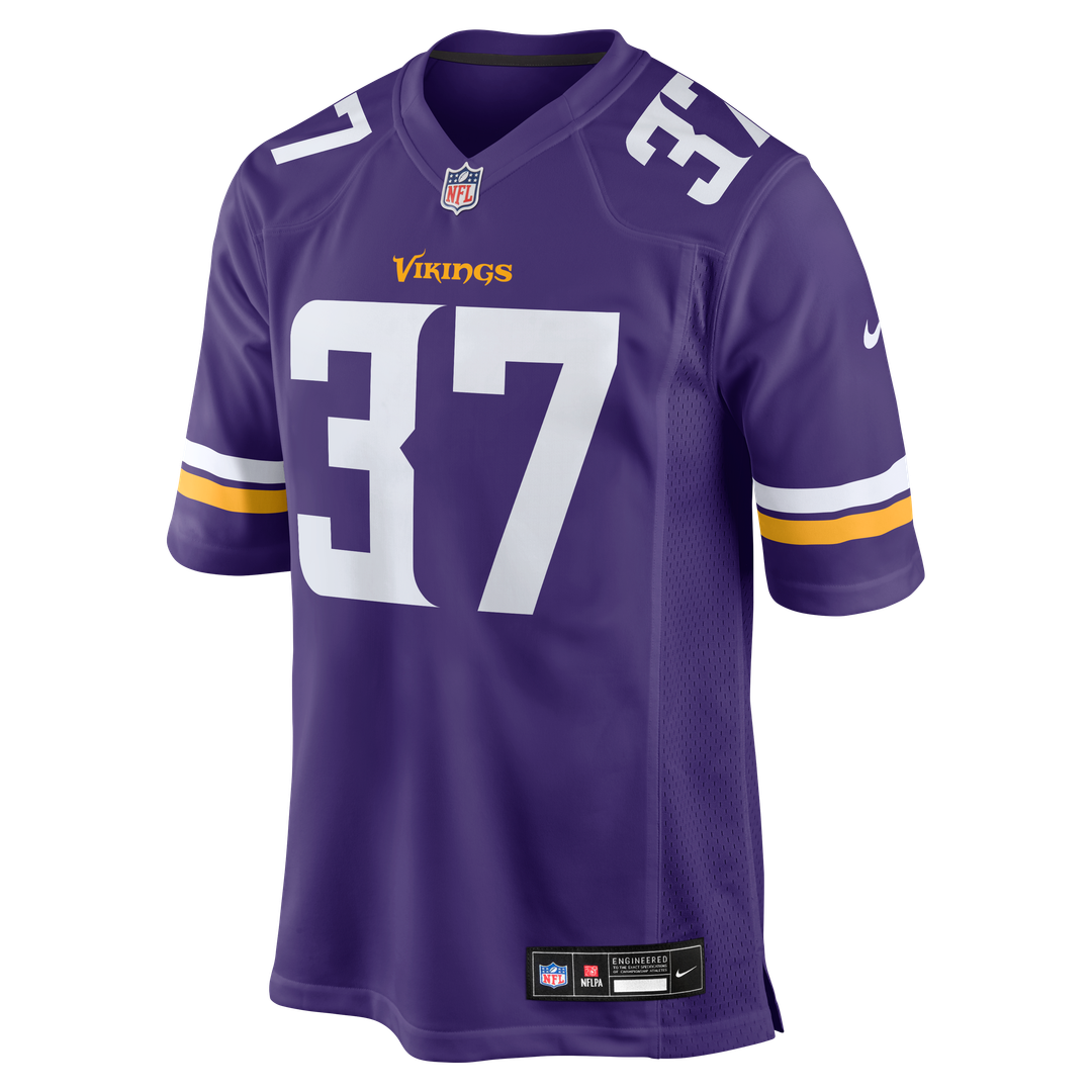 Minnesota Vikings Tavierre Thomas Nike Purple Team Game Jersey