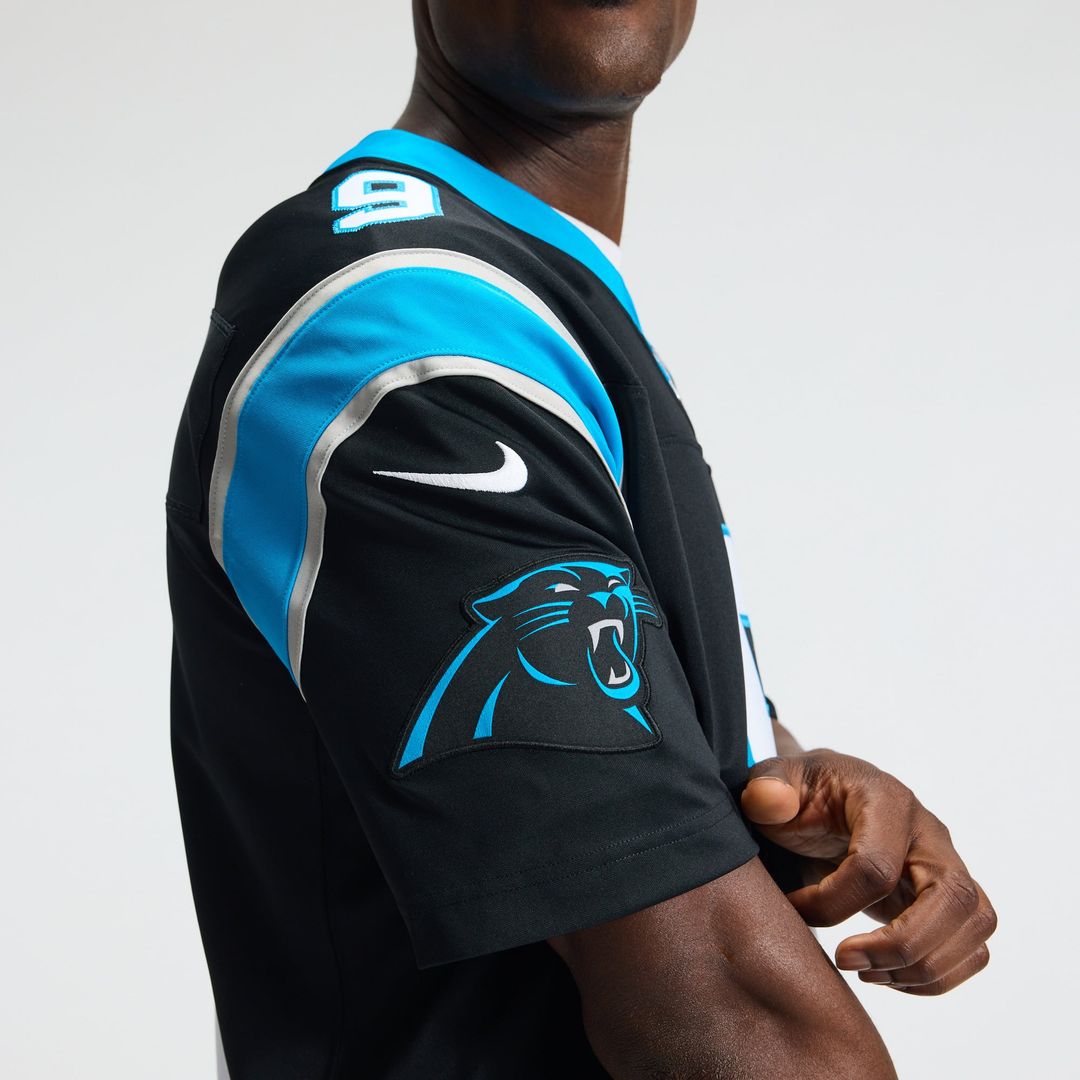 Carolina Panthers Bryce Young Nike Blue Alternate Vapor F.U.S.E. Stitched Limited Jersey