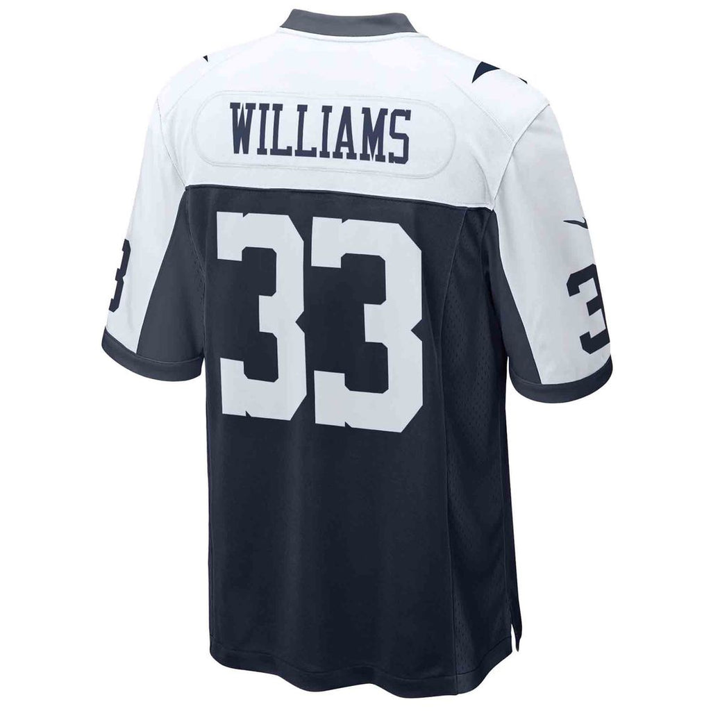 Dallas Cowboys Javonte Williams Nike White Game Jersey