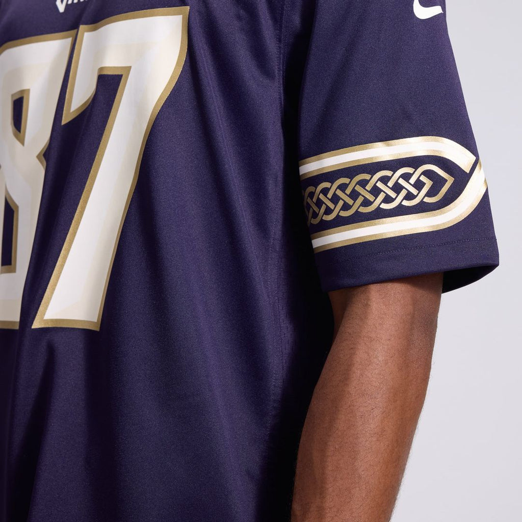 Minnesota Vikings T.J. Hockenson Nike Purple 2026 Rivalries Collection Game Jersey