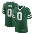 New York Jets Braelon Allen Nike Legacy Green Game Jersey
