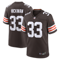 Cleveland Browns Ronnie Hickman Nike Brown Team Game Jersey