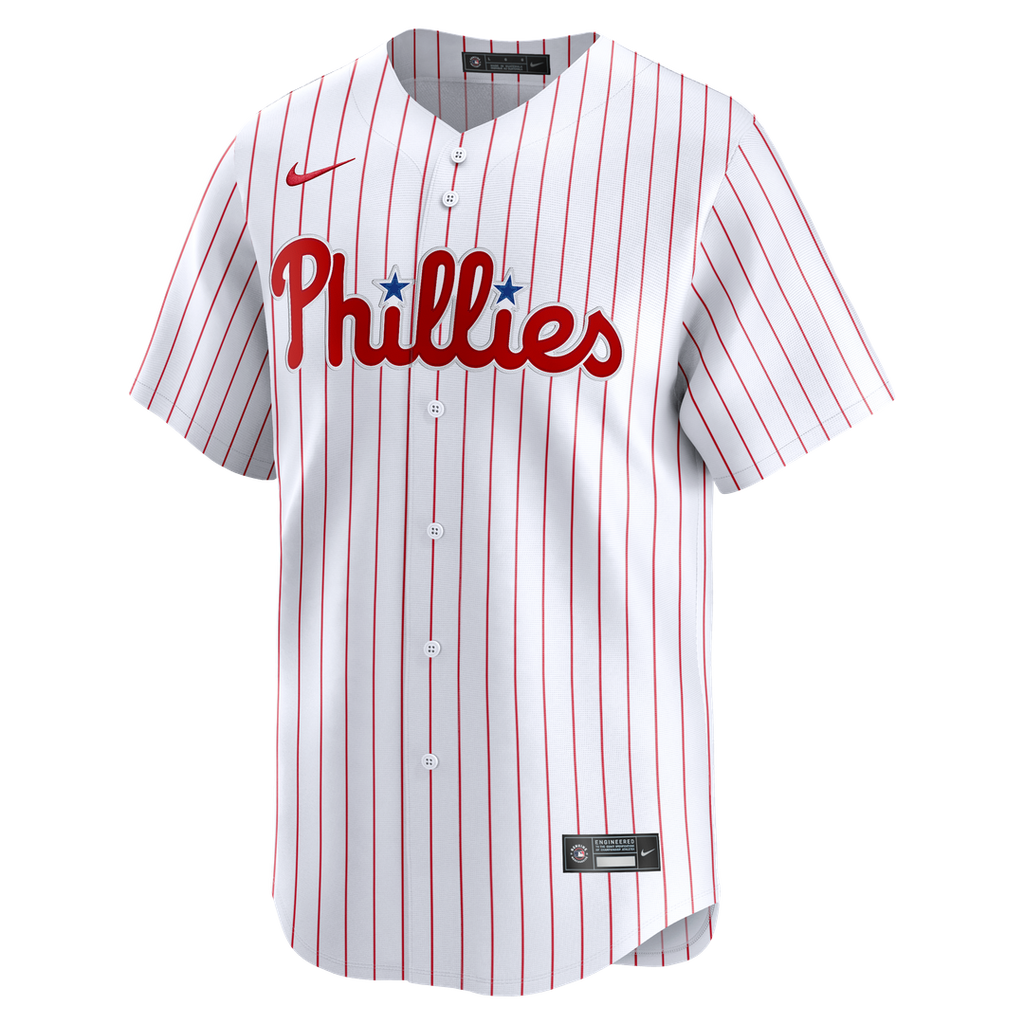 Philadelphia Phillies Nike White Home Limited Jersey