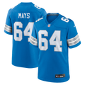 Detroit Lions Cade Mays Nike Blue Team Game Jersey