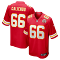 Kansas City Chiefs Mike Caliendo Nike Red Game Player Jersey
