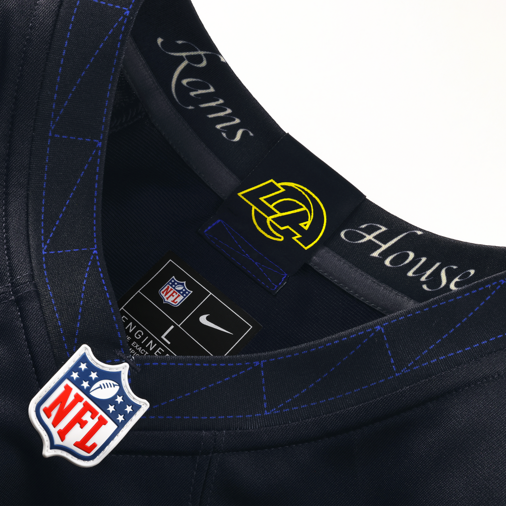 Los Angeles Rams Puka Nacua Nike Dark Blue Rivalries Collection Game Jersey