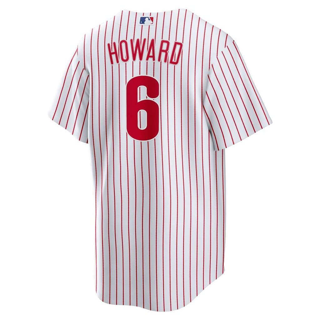 Philadelphia Phillies Ryan Howard Nike White Replica Player Jersey
