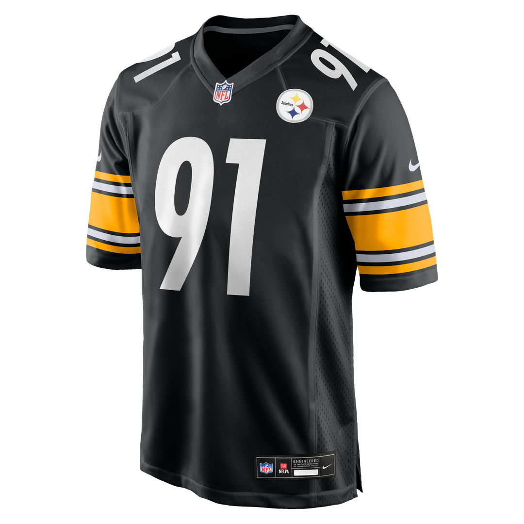 Pittsburgh Steelers Logan Lee Nike Black Game Jersey
