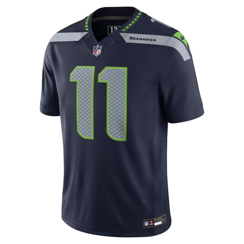Seattle Seahawks Jaxon Smith-Njigba Nike White Vapor F.U.S.E. Stitched Limited Jersey