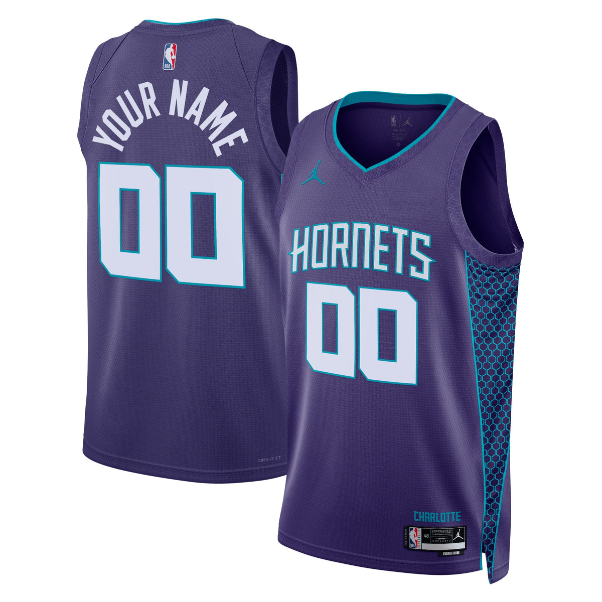 Charlotte Hornets Jordan Statement Edition Swingman Jersey - Custom - Unisex
