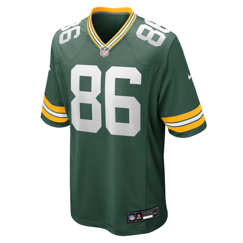 Green Bay Packers John FitzPatrick Nike Green Team Game Jersey