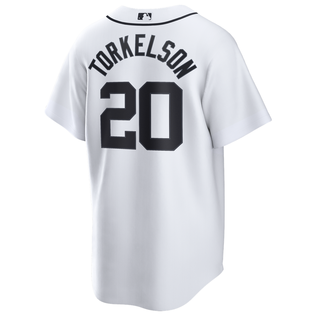 Detroit Tigers Spencer Torkelson Nike White Home Replica Jersey