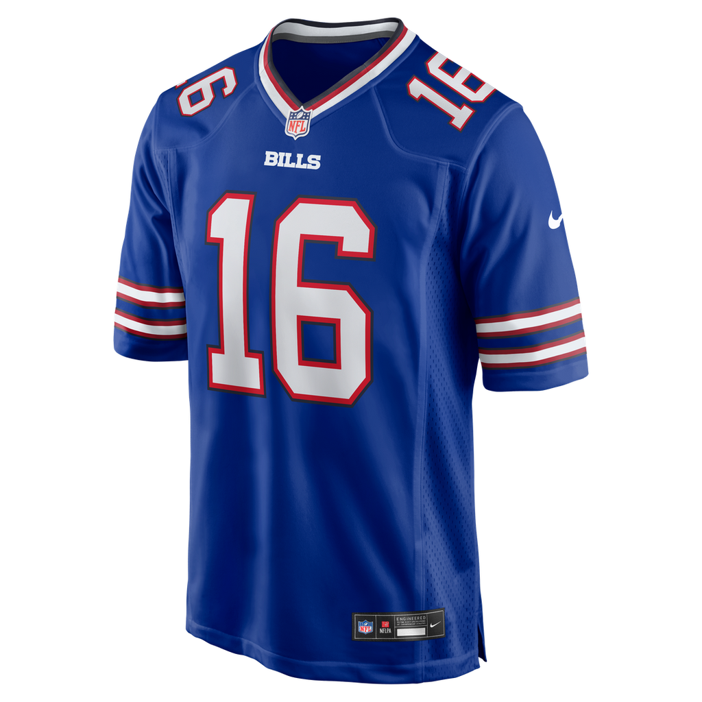 Buffalo Bills Tyler Bass Nike Royal Team Game Jersey