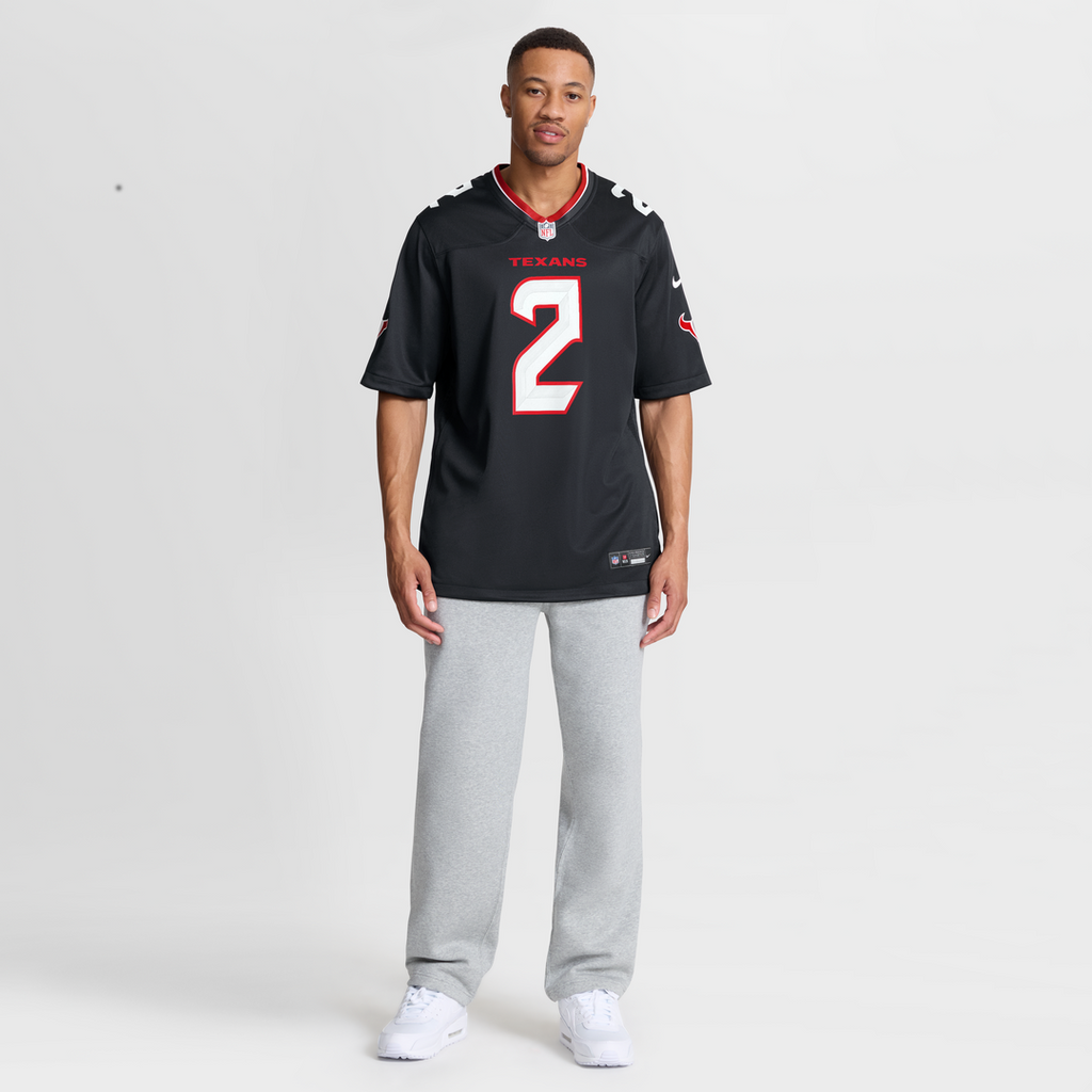 Houston Texans Calen Bullock Nike Navy Team Game Jersey