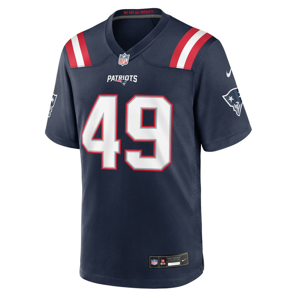 New England Patriots Chad Muma Nike Navy Team Game Jersey
