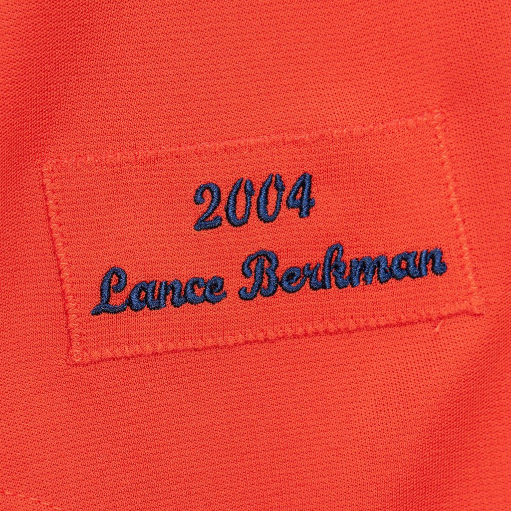 Houston Astros Lance Berkman Mitchell & Ness White 2004 Cooperstown Collection Authentic Throwback Jersey