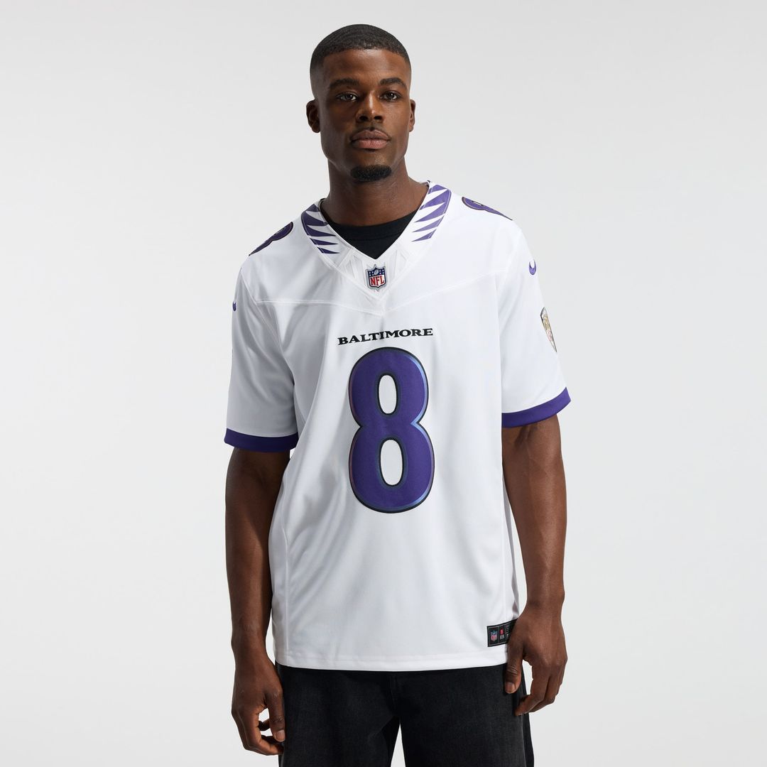 Baltimore Ravens Lamar Jackson Nike Black Alternate Alternate Vapor F.U.S.E. Stitched Limited Jersey