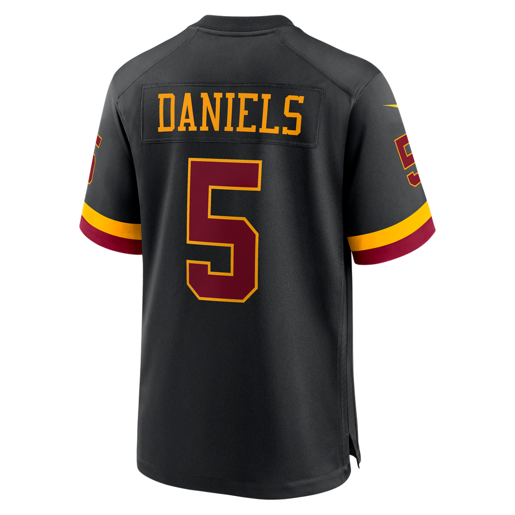 Washington Commanders Jayden Daniels Nike White Game Super Bowl Era Jersey