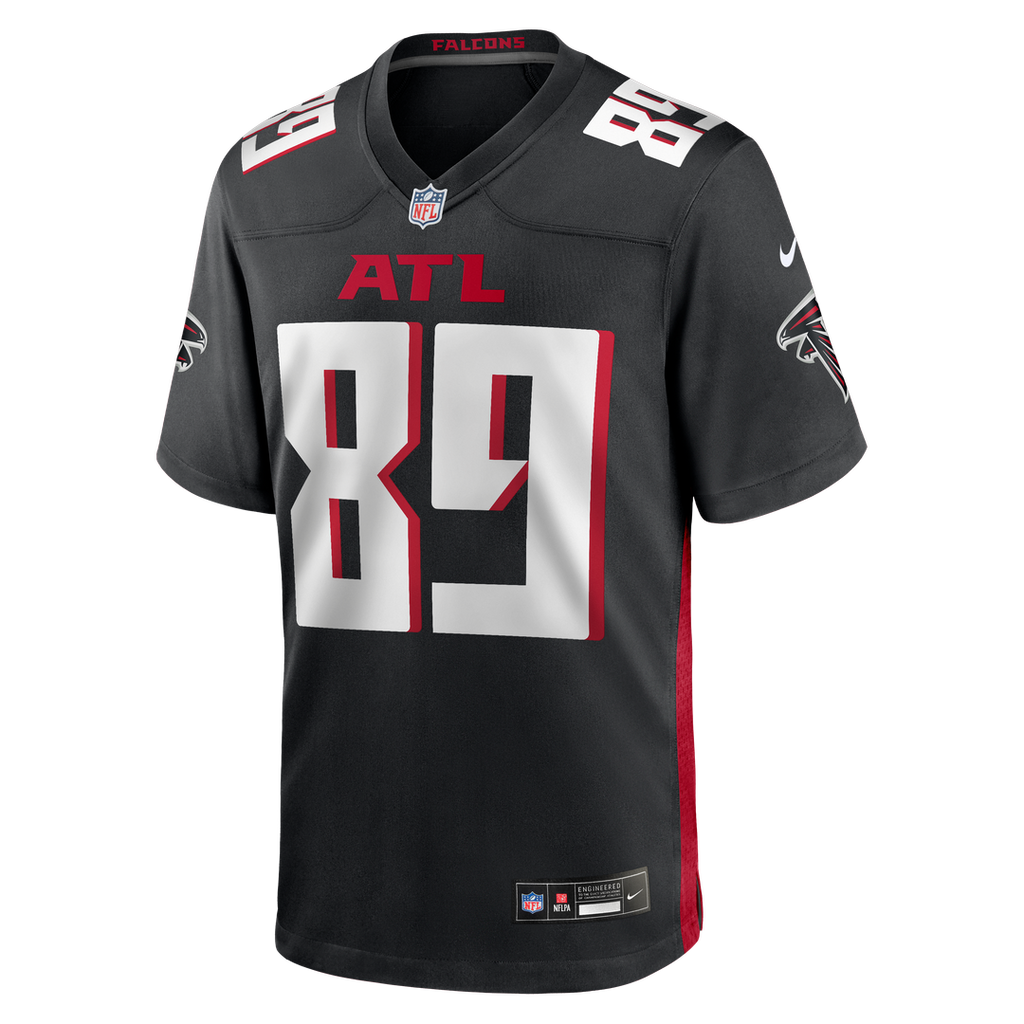 Atlanta Falcons Charlie Woerner Nike Black Game Jersey