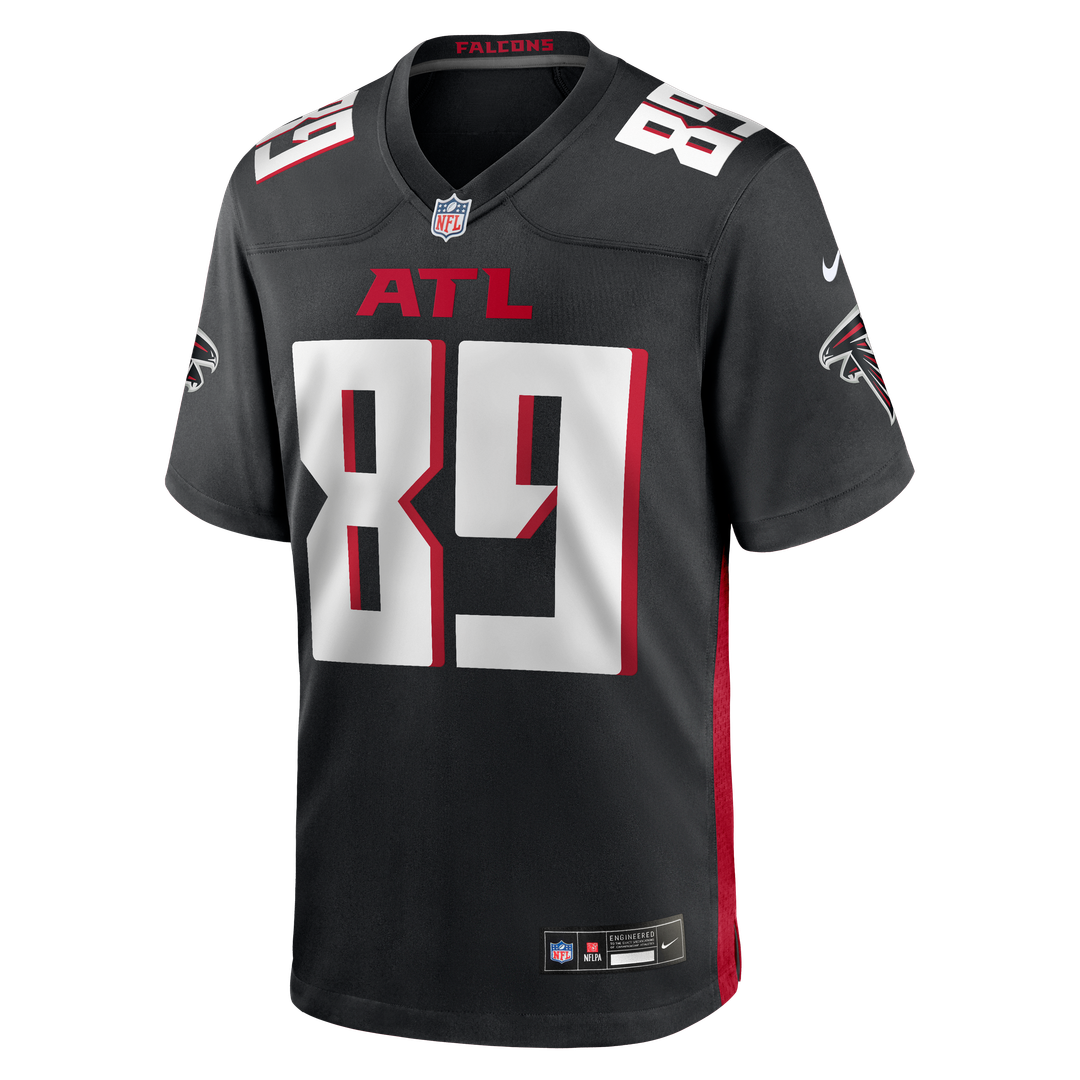 Atlanta Falcons Charlie Woerner Nike Black Game Jersey