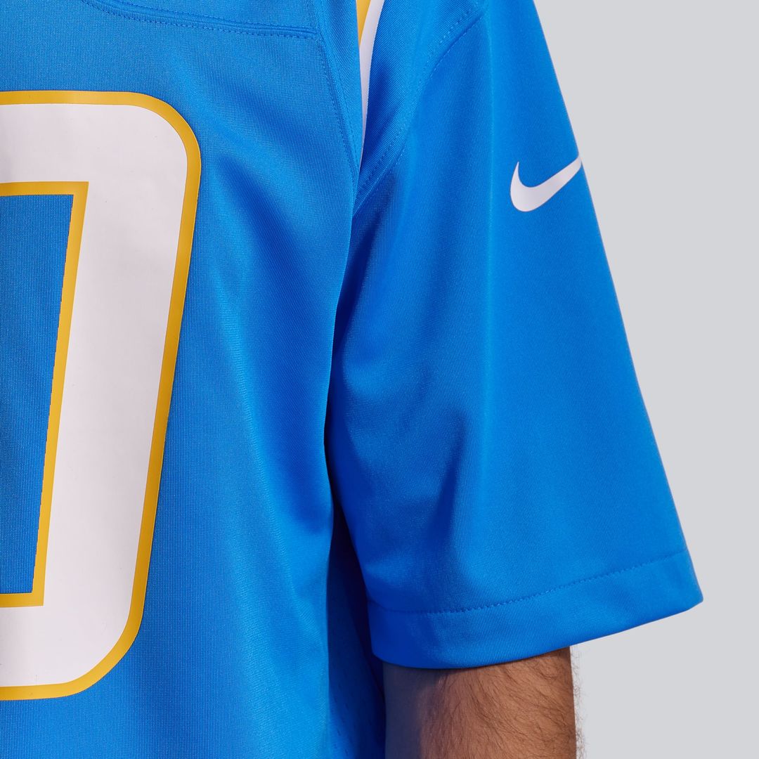 Los Angeles Chargers Justin Herbert Nike Navy Alternate Super Chargers Game Player Jersey