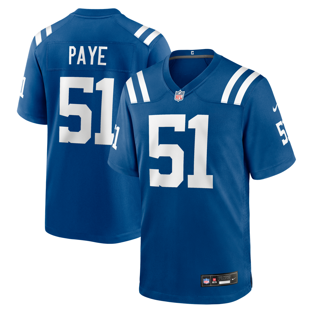 Indianapolis Colts Nike Royal Game Jersey