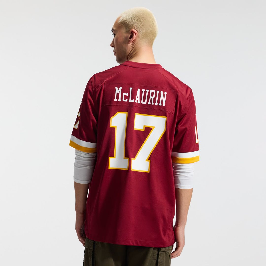 Washington Commanders Terry McLaurin Nike White Game Super Bowl Era Jersey