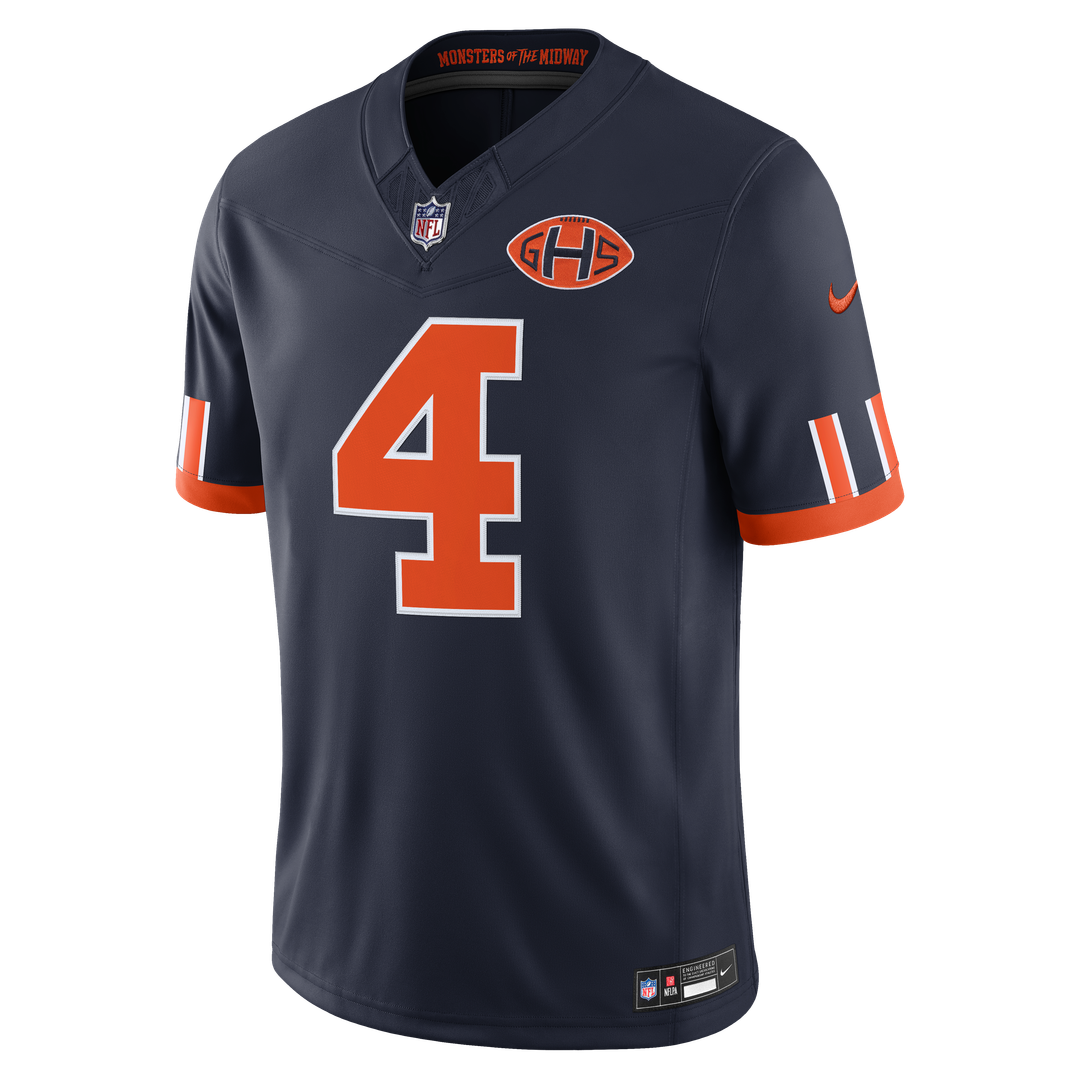 Chicago Bears D'Andre Swift Nike Navy 2026 Rivalries Collection Game Jersey