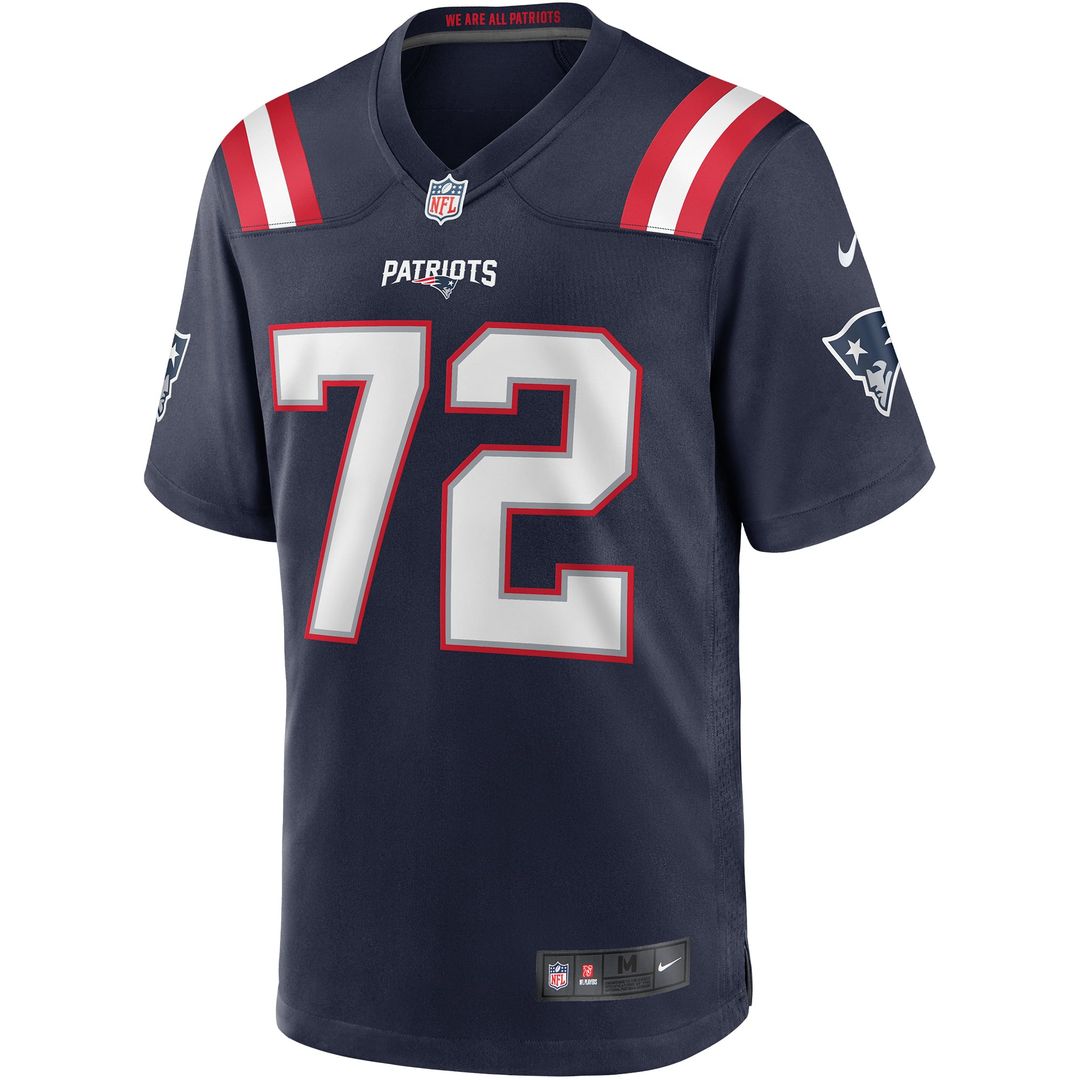 New England Patriots Matt Light Nike Navy Game Retired Player Jersey