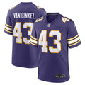 Minnesota Vikings Andrew Van Ginkel Nike Purple Alternate Game Jersey