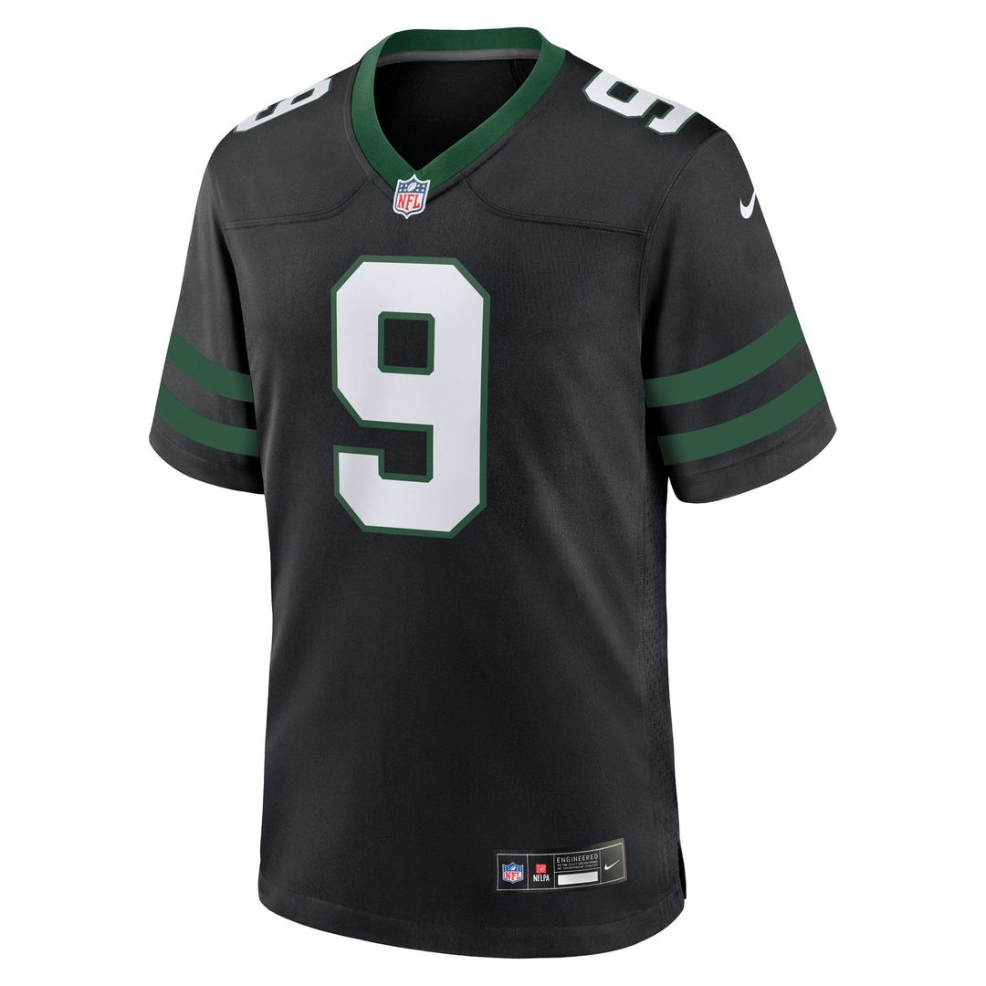 New York Jets Will McDonald IV Nike Legacy Black Alternate Game Jersey