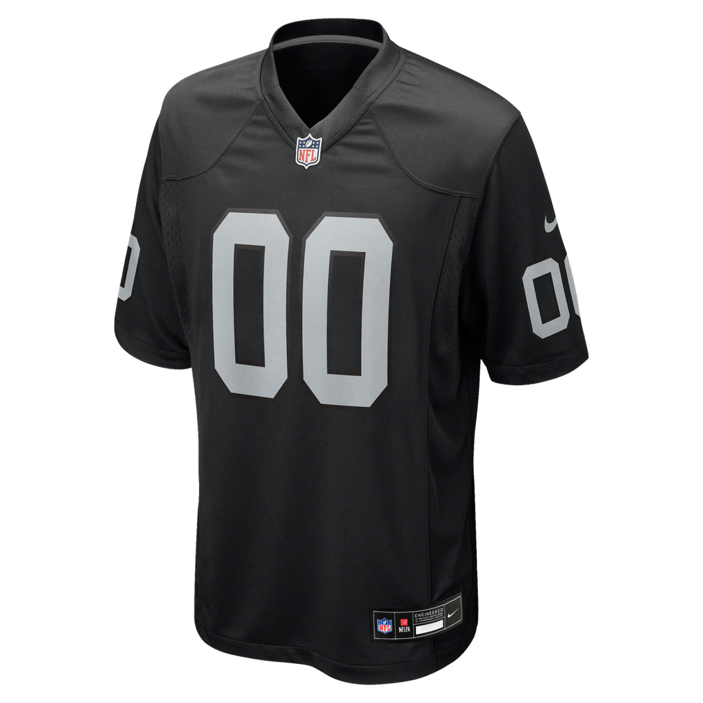 Las Vegas Raiders Jim Otto Nike Black Game Retired Player Jersey