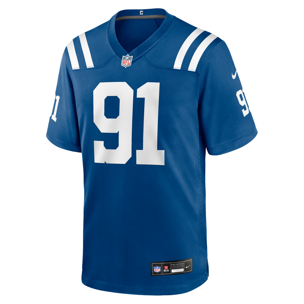 Indianapolis Colts JT Tuimoloau Nike Royal Team Game Jersey
