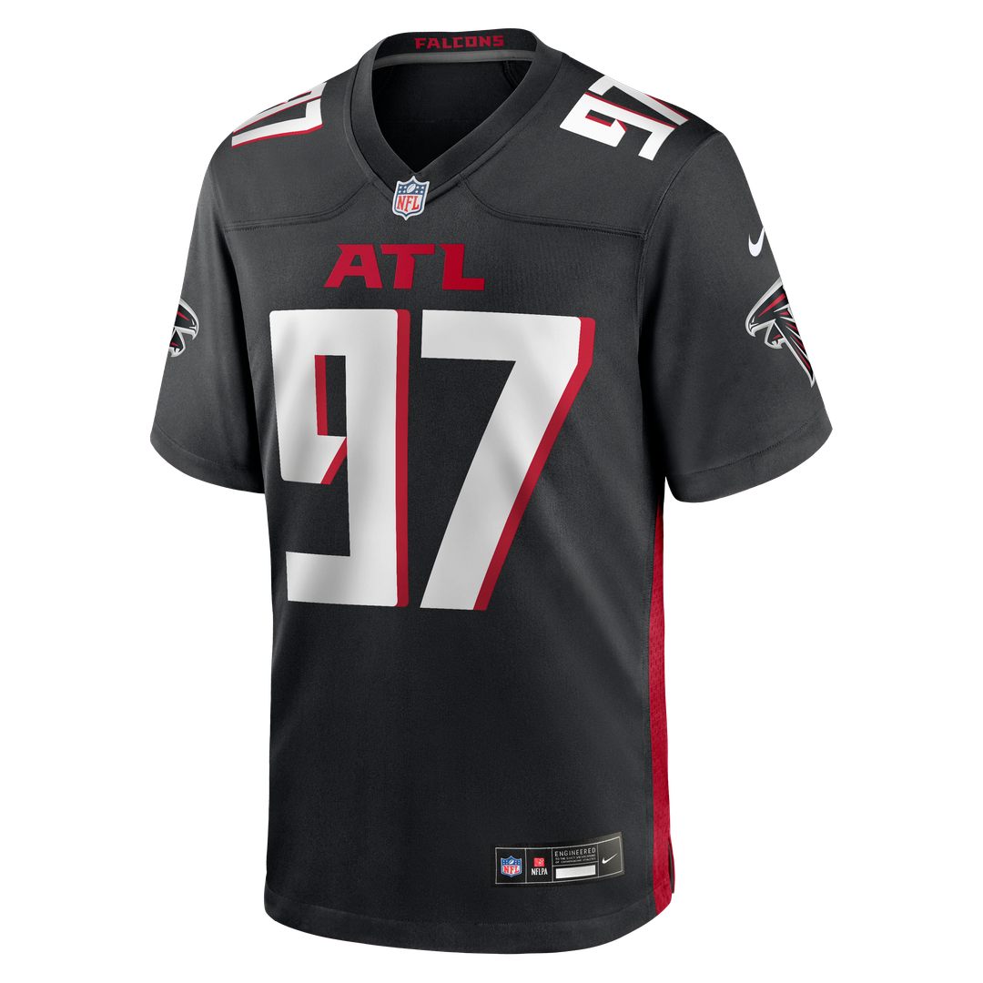 Atlanta Falcons Grady Jarrett Nike Black Game Player Jersey