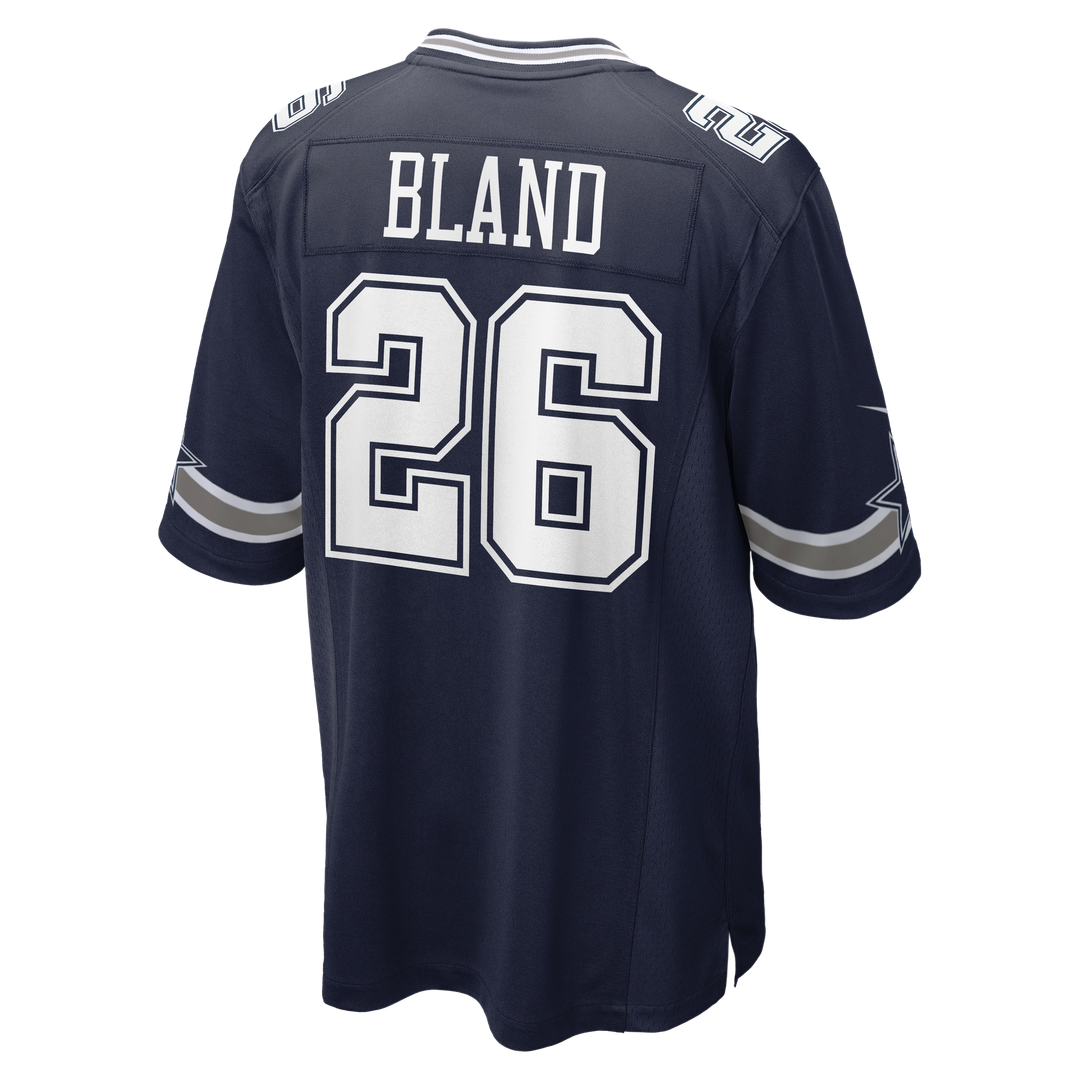 Dallas Cowboys DaRon Bland Nike Navy Game Jersey