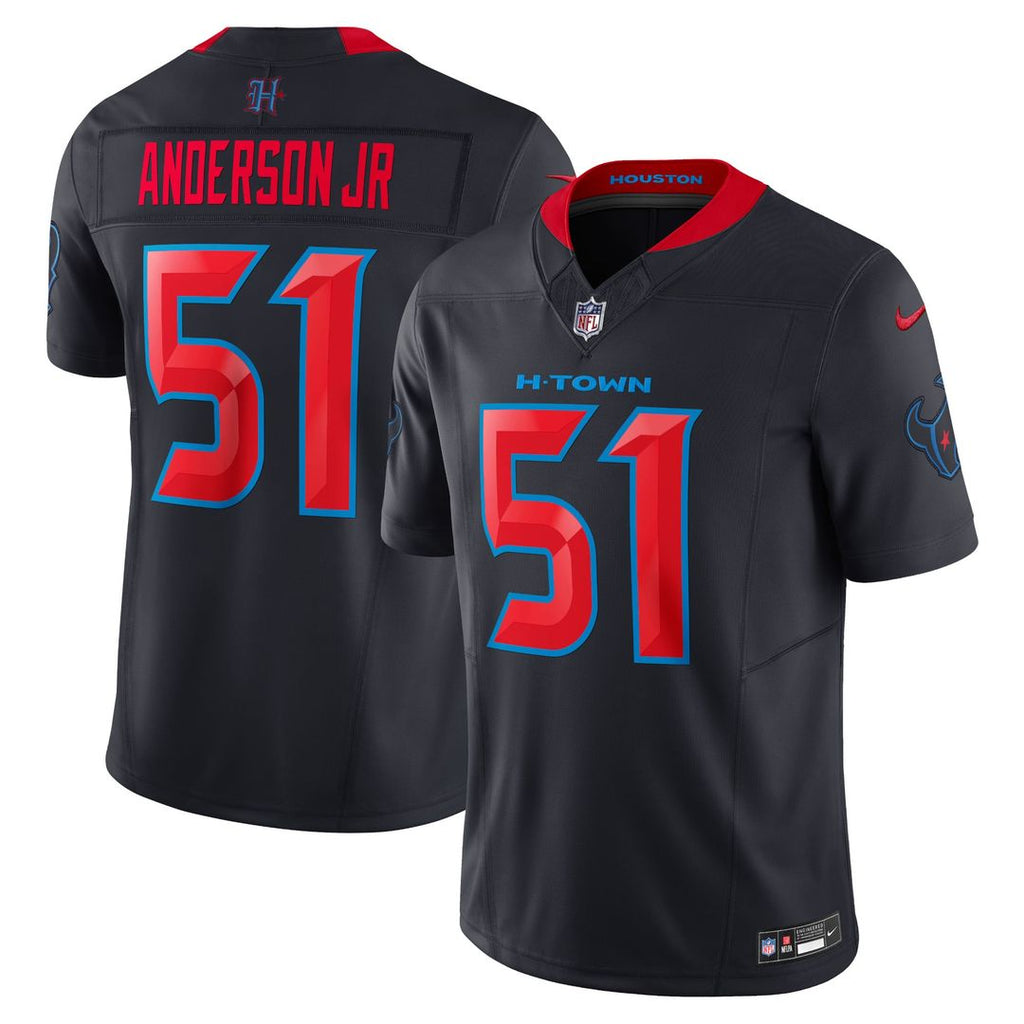 Houston Texans Will Anderson Jr. Nike Navy 2nd Alternate Vapor F.U.S.E. Limited Jersey