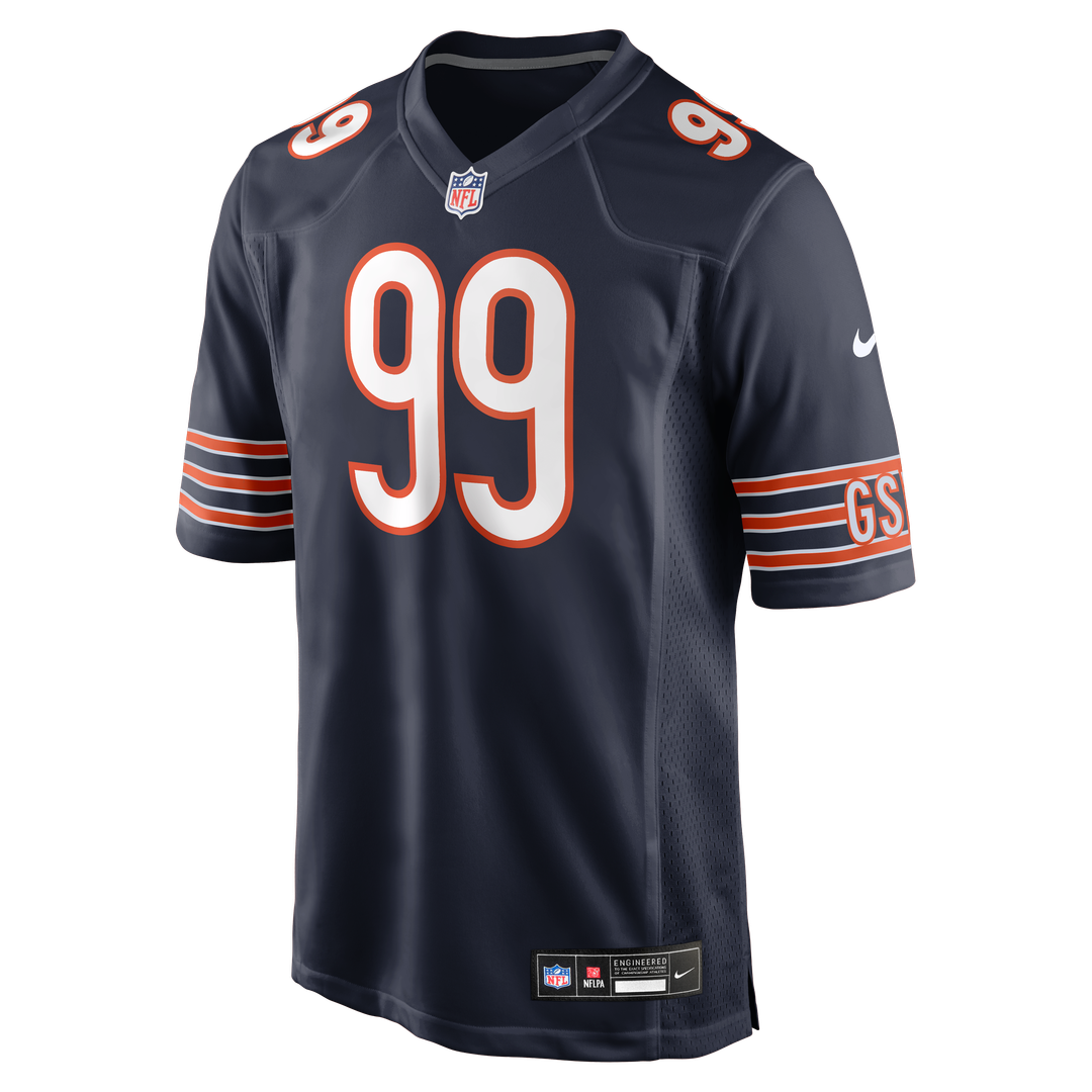 Chicago Bears Gervon Dexter Sr Nike Navy Team Game Jersey