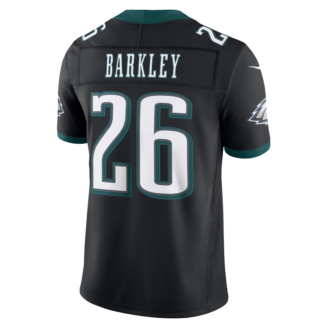 Philadelphia Eagles Saquon Barkley Nike Kelly Green Alternate Vapor F.U.S.E. Stitched Limited Jersey