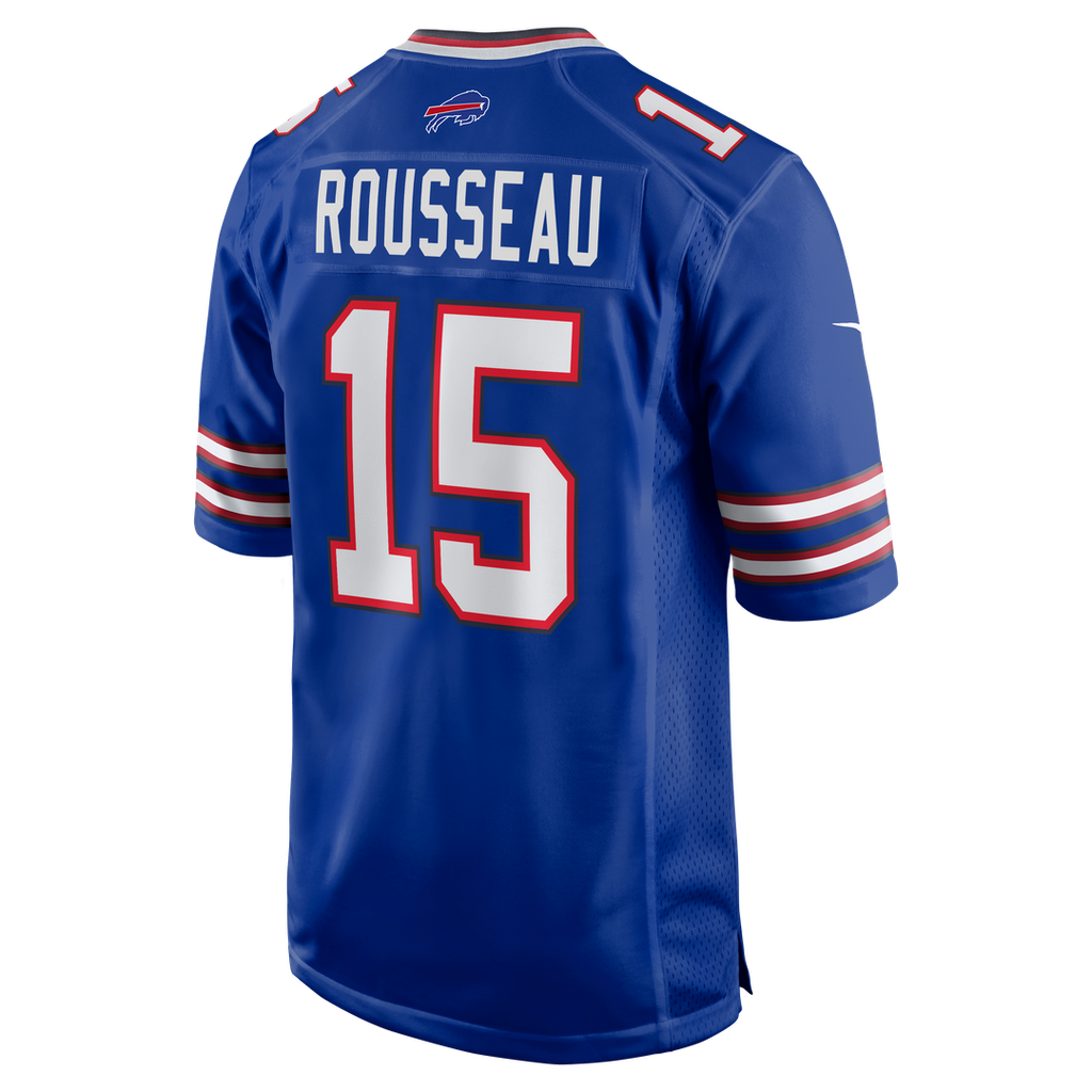 Buffalo Bills Gregory Rousseau Nike Royal Team Game Jersey