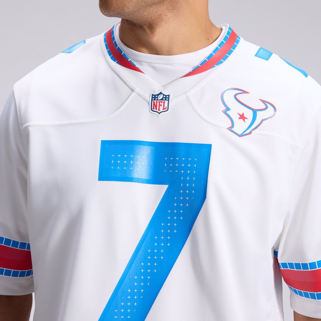 Houston Texans C.J. Stroud Nike White 2026 Rivalries Collection Game Jersey