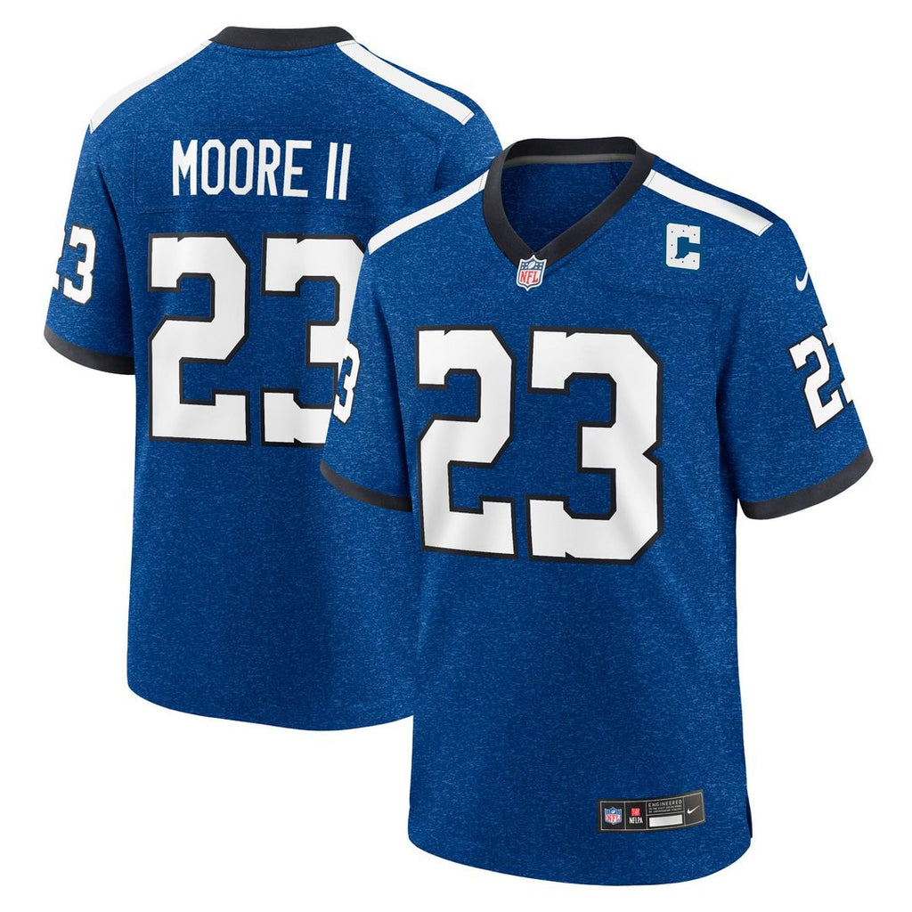 Indianapolis Colts Kenny Moore II Nike Royal Indiana Nights Alternate Game Jersey