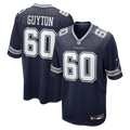 Dallas Cowboys Tyler Guyton Nike Navy Player Game Jersey