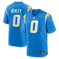 Los Angeles Chargers Daiyan Henley Nike Powder Blue Team Game Jersey