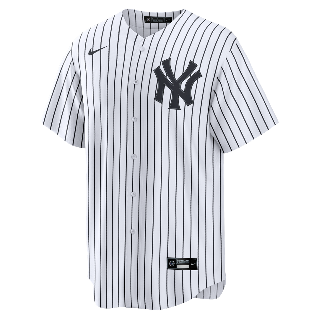 New York Yankees Nike White Home Stadium Custom Jersey