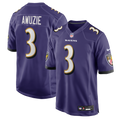 Baltimore Ravens Chidobe Awuzie Nike Purple Team Game Jersey