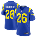Los Angeles Rams Drey Norwood Nike Royal Game Jersey