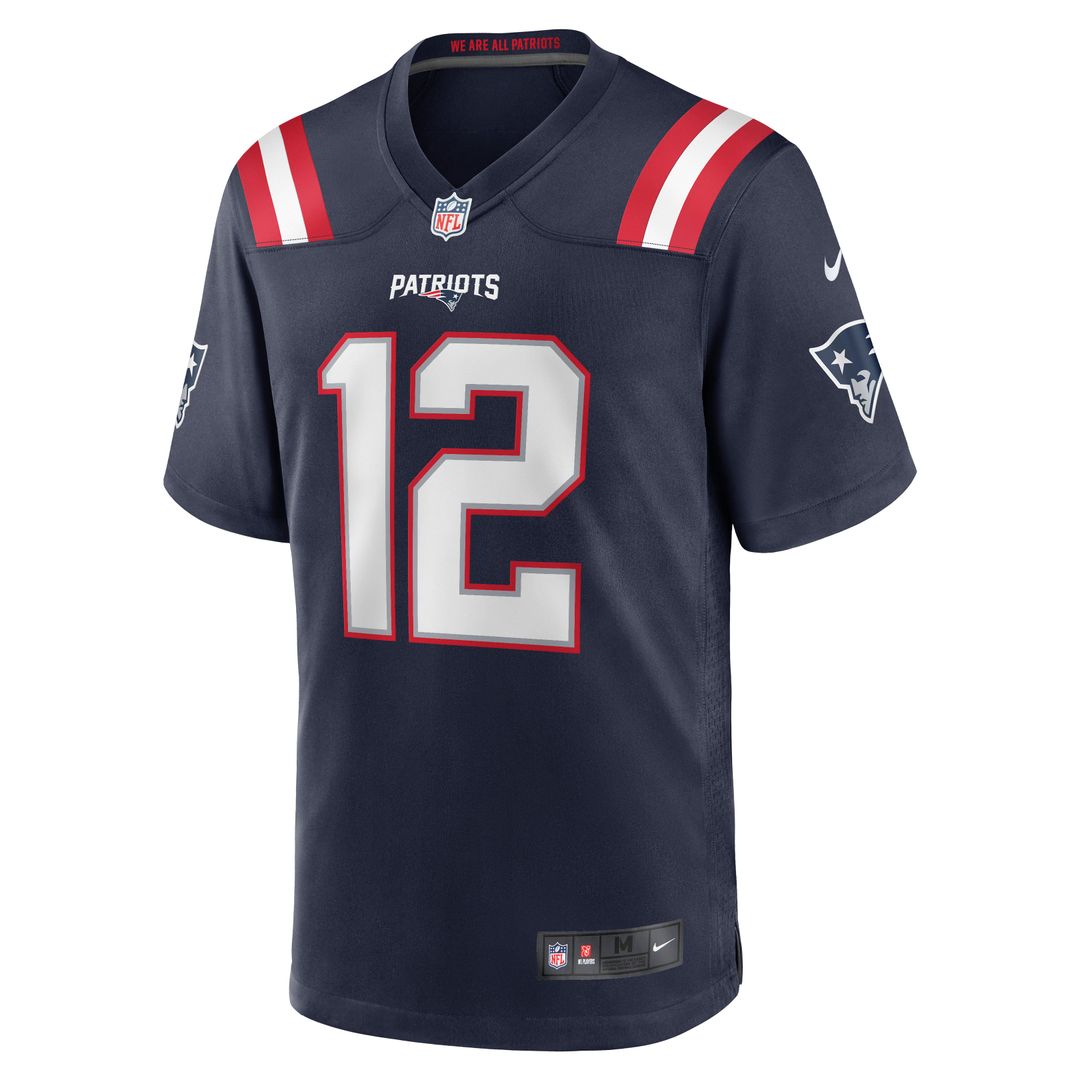 New England Patriots Tom Brady Nike Red Retired Player Alternate Game Jersey