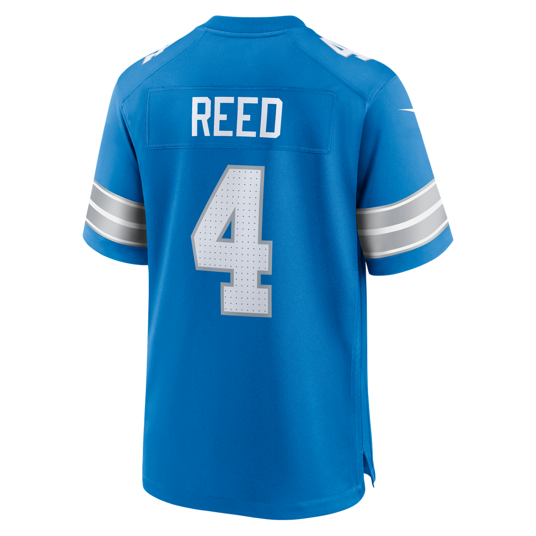 Detroit Lions D.J. Reed Nike Blue Team Game Jersey